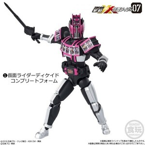 掌動ーXX(ダブルクロス) 仮面ライダー7 「仮面ライダーディケイド コンプリートフォーム」 ／ バンダイ