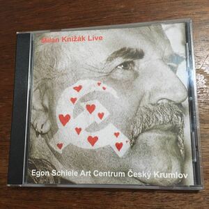 激レア CD MILAN KNIZAK / Live Egon Schiele Art Centrum, Czech ミラン・ニザック Fluxus フルクサス チェコ エゴン・シーレ