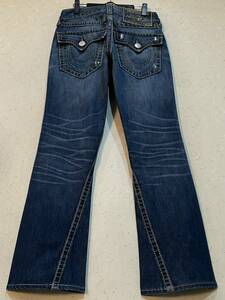 ※TRUE RELIGION トゥルーレリジョン JOEY BIGT 24803FBTDL デニムパンツ インディゴ 米国製 29 　　　　　　 BJBD.A