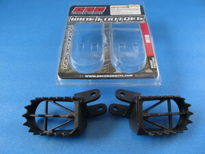 DRC ワイドフットペグ　ワイドステップ　CRF1000Lアフリカツイン XR230 XR400R SL230 TLM200 TLR250 新品