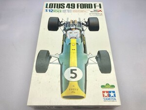 タミヤ 1/12 ロータス 49 フォード F-1 限定再販品 ディスプレイモデル 12012 ※まとめて取引・同梱不可 [44-1282]