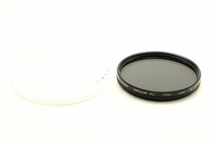 【良品】Kenko CIRCULAR PL 77mm / 偏光フィルター #4287