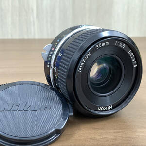 Nikon ニコン NIKKOR ニッコール Ai-S 35mm f2.8 一眼レフ カメラ 交換用 単焦点 レンズ Fマウント マニュアル レトロ 撮影 機材 K1760