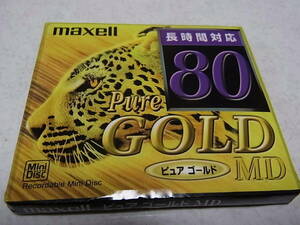 Maxell　高級MD　pure GOLD　80