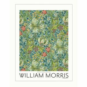 ウィリアムモリス ポスター アートポスター 絵画 お洒落 インテリア フレームなし（ポスターのみ）（画4：20cm×30cm)
