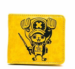 財布 チョッパー ワンピース onepiece 海賊旗 茶色 サイフ さいふ 二つ折りアニメ グッズ