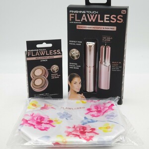 未使用 FINISHING TOUCH FLAWLESS 電動 シェーバー 交換ヘッド セット 新品 未使用 自宅保管品