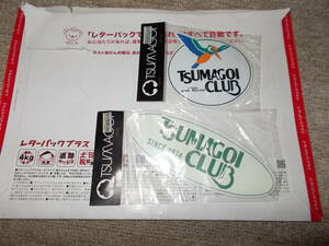 未使用品　ステッカー　妻恋クラブ　TSUMAGOI　CLUB　2枚組