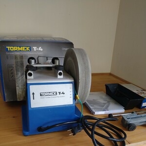 TORMEK Tー4　トルメッック水冷式研磨機 