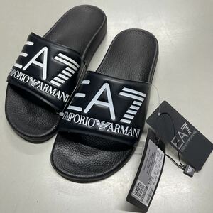 Emporio Armani エンポリオ アルマーニ サンダル 未使用 黒 ブラック サイズ22センチ レディース シャワーサンダル EU36 EA7