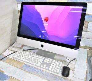 Apple iMac 21.5-inch late2015 /A1418/intel core i5 デュアルコア 1.60GHz/メモ16GB/HDD1TB/OS Monterey