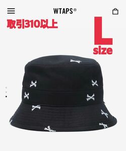 WTAPS 2022SS BUCKET 02 HAT BLACK Lサイズ ダブルタップス バケットハット Tシャツ ブラック LARGE CROSSBONE クロスボーン バケハ