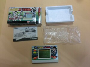 【HW89-03】【送料無料】バンダイ LSI キャプテン翼 No.1ストライカー/サッカー レトロ ゲーム機/ジャンク扱い/※傷汚れ・外箱傷み有