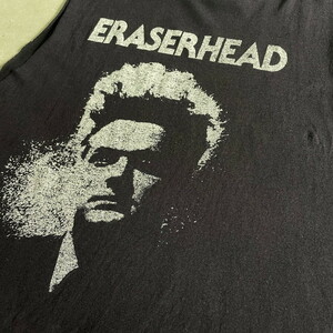 USA製 80年代 ERASERHEAD イレイザーヘッド ムービー カットオフ プリントTシャツ メンズ レディース