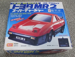 1/20　ラジオコントロールカー　トヨタ　MR2　スーパーチャージャー　フルアクション