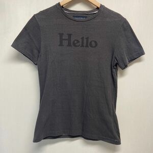 【MADISON BLUE マディソンブルー】MB191-7716 Hello Tシャツ 日本製 S コットン グレー 2403oki M