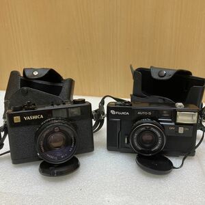 XL8067 ■YASHICA ELECTRO 35 CC レンジファインダー コンパクトフィルムカメラ FUJICA AUTO-5カメラ現状品 まとめて