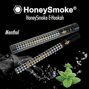 ハニースモーク　Honey Smoke E-Hookah｜メンソール（千鳥格子柄）ジャンク