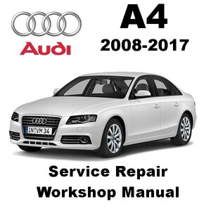 アウディ A4 B8 RS4　2008-2017　ワークショップマニュアル サービスリペアマニュアル 整備書　配線図　ボディー修理書