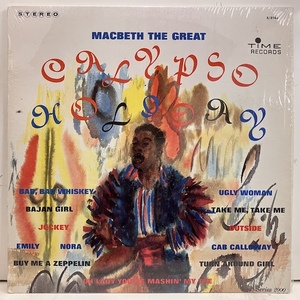 ■即決 カリプソ Macbeth The Great / Calypso Holiday S/2144 br11906 米オリジナル、赤Stereo シュリンク付きカバー