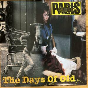 USオリジナル　12”. Paris (2) The Days Of Old. SCR07-101-1