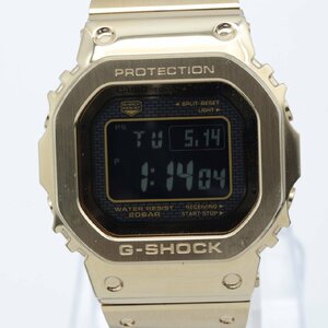 3461▲ CASIO 腕時計 G-SHOCK GMW-B5000GD-9JF 20気圧防水 日本製 耐衝撃性 電波 ソーラー モバイルリンク メンズ ゴールド【0430】