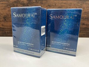 未開封 SAMOURAI サムライ アランドロン 100ml 2個 香水 オードトワレ メンズ 男性用