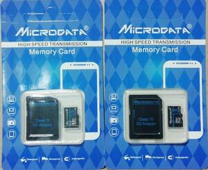 マイクロSDカード　32GB　 2枚　未使用