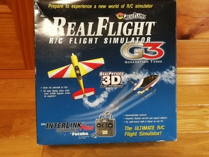 【中古品】リアルフライト G3　REALFLIGHT G3 Futaba　フライトシミュレータ