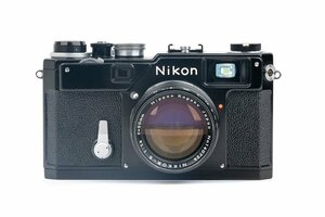 【小珍品】【olympic】Nikon/ニコン S3 + Nikkor-S 50ｍｍｆ1.4 ブラックペイント　セット #jp26635