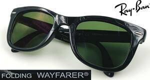 Ray Ban RB 4105 601 WAYFARER FOLDING CLASSIC レイバン フォールディング ウェイファーラー 度入り サングラス 折りたたみ式 イタリア製 