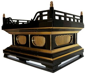 須弥壇 木製 1.5尺 黒塗 仏壇