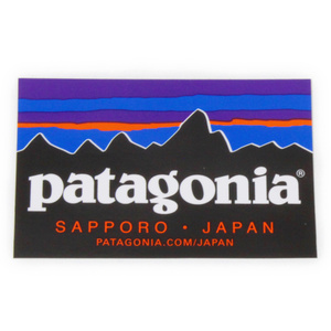 パタゴニア 札幌 ステッカー 旧紙製 PATAGONIA SAPPORO JAPAN STICKER フィッツロイ ご当地 フィッツロイ サッポロ 日本 シール 店舗 新品