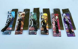 非売品 NARUTOナルト疾風伝 ナルティメットアクセル 特典 覚醒ストラップ 全6種セット 我愛羅サソリ干柿鬼鮫うちはイタチデイダラ 岸本斉史