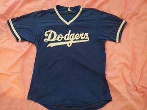 Dodgers ユニフォームシャツ　マジェスティック製　L