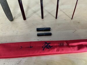 SHIMANO シマノ　朱紋峰　煉　初代　へら竿　18尺　18　数回使用