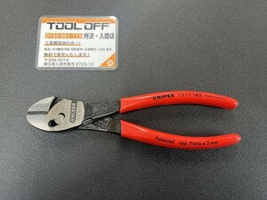 009▼おすすめ商品▼KNIPEX クニペックス ツインフォースニッパー 7371180 美品