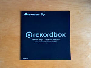 Pioneer DJ rekordbox Control vinyl 黒盤2枚セット