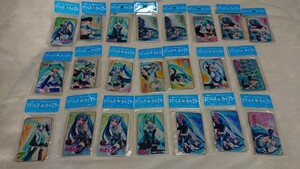 初音ミク ステンレスカードミラー 22枚セット １円スタート 売り切り