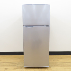 SHARP シャープ 冷蔵庫 128L 2ドア SJ-H13E-S キーワードシルバー 2021年製 一人暮らし 洗浄・除菌済み