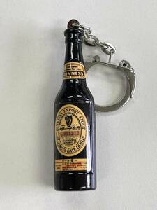 送料120円～ 昭和レトロ 当時物 ギネスビール スタウト キーホルダー キーチェーン GUINNESS EXPORT STOUT