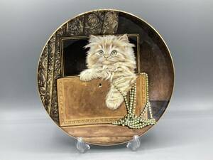 限定品 ロイヤルウースター Purrfect Treasure ネコ 猫 飾り皿 絵皿 皿 ①⑧