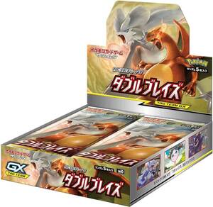 ポケモンカードゲーム サン&ムーン 拡張パック「 ダブルブレイズ」 BOX　シュリンク　未開封