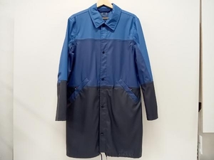 Paul Smith ステンカラーコート メンズ Mサイズ ブルー系バイカラー