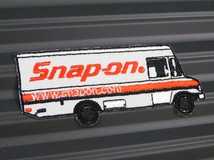 送料\84【Snap-on・スナップオン②】※《アイロン刺繍ワッペン》　アメリカン雑貨　刺繍ワッペン　アイロンワッペン