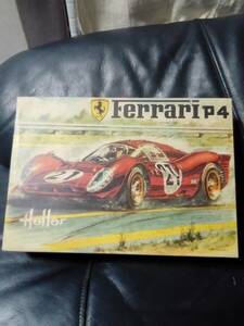Heller　エレール　1/24　Ferrari p4　フェラーリ　《未組立》