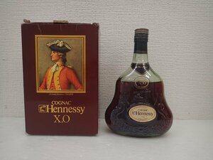 【大黒屋】【未開栓】Hennessy ヘネシー XO 金キャップ グリーンボトル ブランデー 700ml 40% ※液面低下あり【１円スタート】