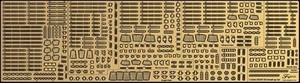 フジミ 1/3000 DUP7 海上自衛隊 護衛艦(DD型) 純正エッチングパーツ　