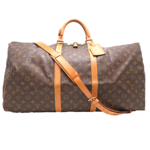 ［飯能本店］LOUIS VUITTON LV ルイ・ヴィトン キーポル60　 M41412（廃番） ボストンバッグ モノグラム DH79040