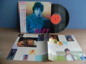 ■ LP【Japan 】香坂みゆき／CRY BABY☆28MX1108◆ レコード
